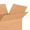 25 Pack Multi Depth Corrugated Shipping Boxes Strong Cartons for Storage and Mailing 12 1⁄2 x 12 1⁄2 x 6 Inch